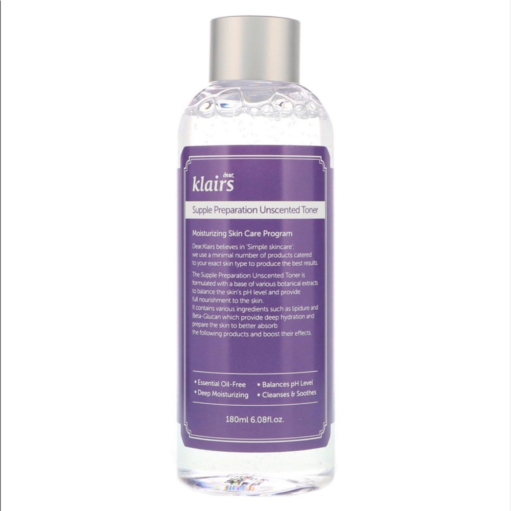 Dear Klairs Unscented Toner (Korean Skincare)